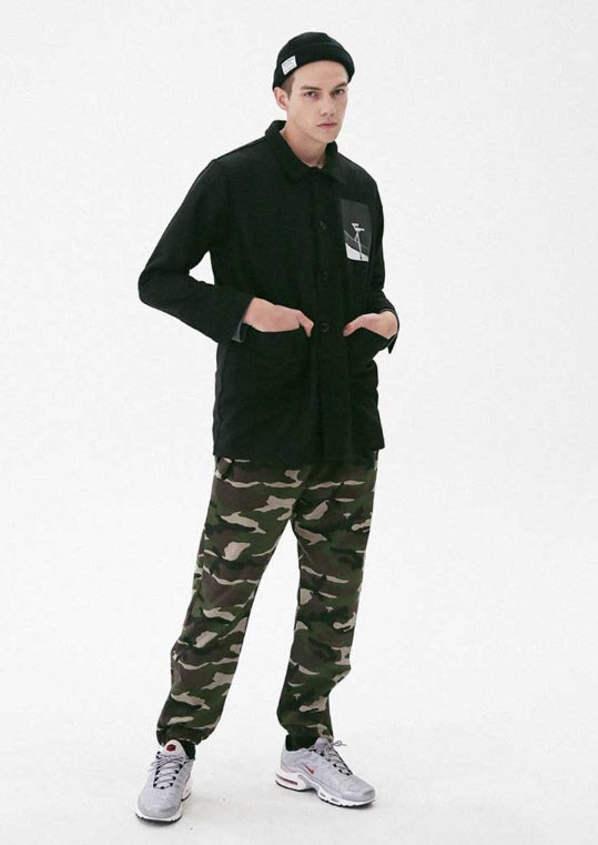 メスノウン(MASSNOUN) OBSERVER SINGLE WOOL COAT MFVCT002-BK
