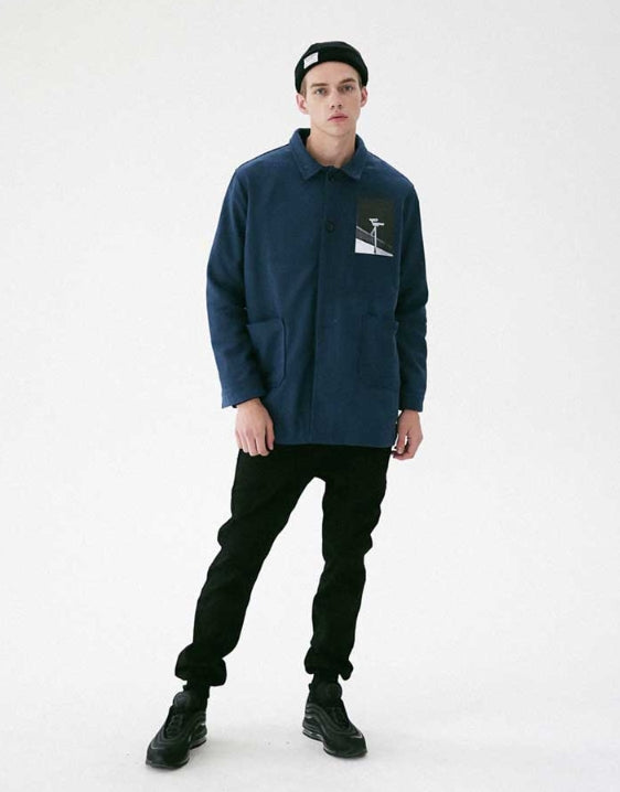 メスノウン(MASSNOUN) OBSERVER SINGLE WOOL COAT MFVCT002-DB