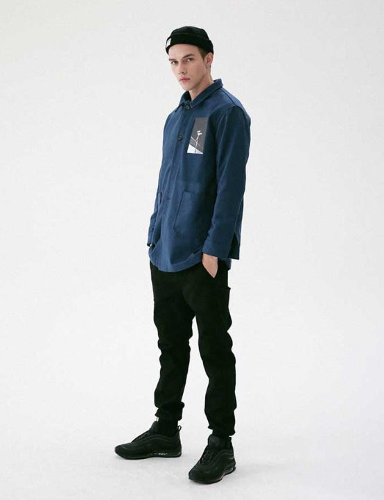 メスノウン(MASSNOUN) OBSERVER SINGLE WOOL COAT MFVCT002-DB