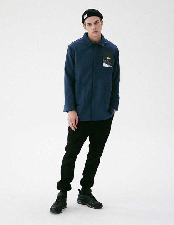 メスノウン(MASSNOUN) OBSERVER SINGLE WOOL COAT MFVCT002-DB