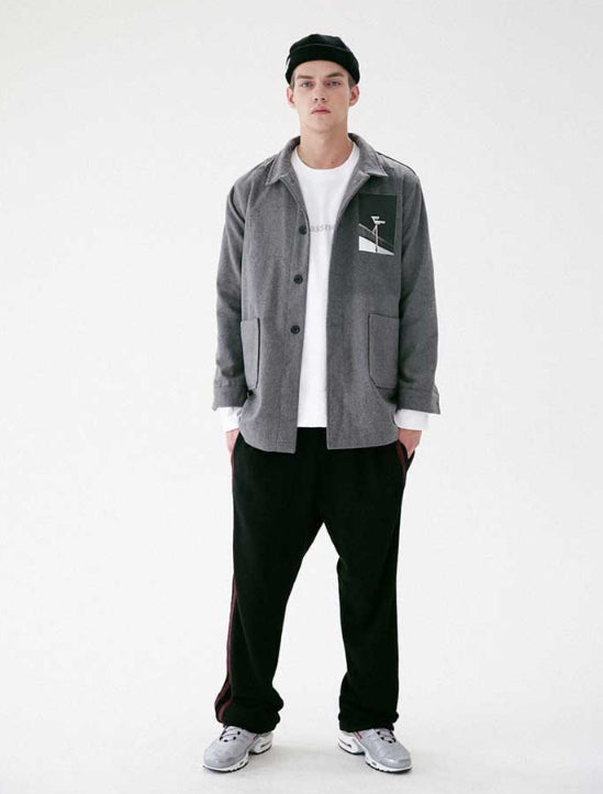 メスノウン(MASSNOUN) OBSERVER SINGLE WOOL COAT MFVCT002-GR