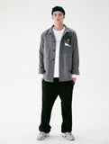 メスノウン(MASSNOUN) OBSERVER SINGLE WOOL COAT MFVCT002-GR
