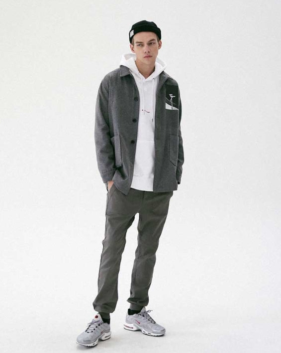 メスノウン(MASSNOUN) OBSERVER SINGLE WOOL COAT MFVCT002-GR