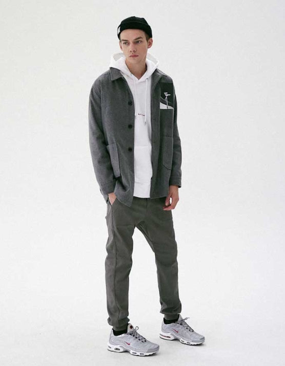 メスノウン(MASSNOUN) OBSERVER SINGLE WOOL COAT MFVCT002-GR
