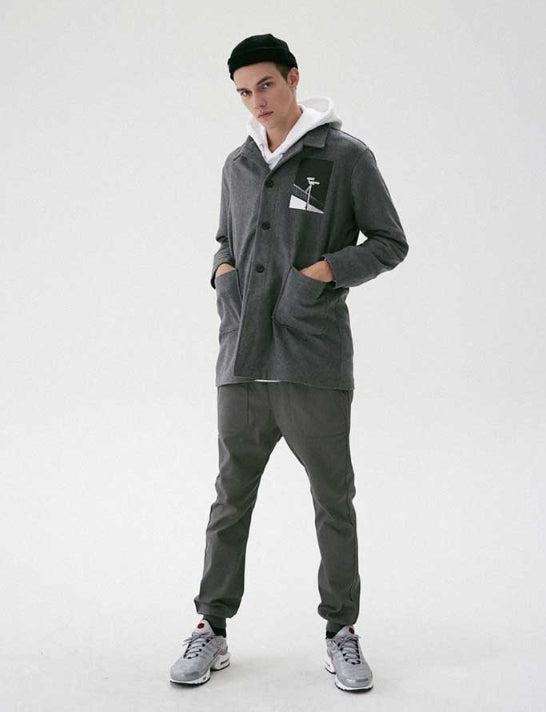 メスノウン(MASSNOUN) OBSERVER SINGLE WOOL COAT MFVCT002-GR