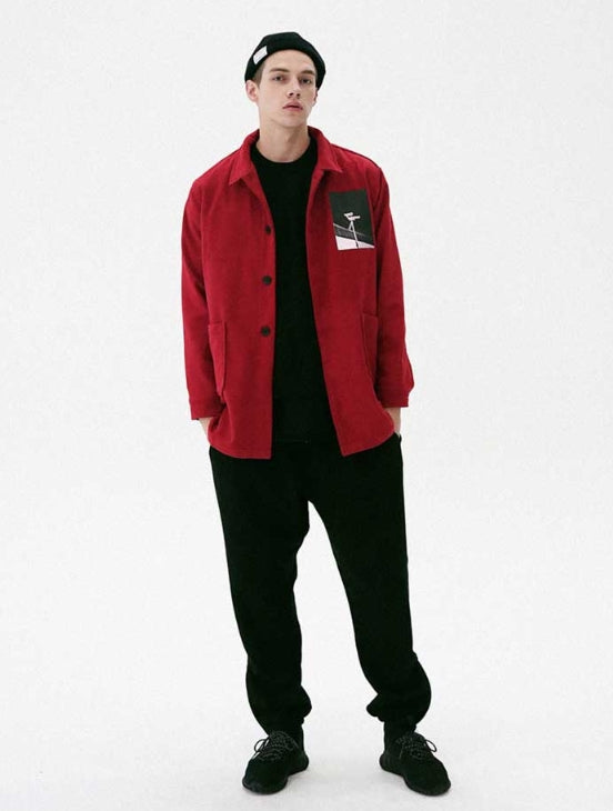 メスノウン(MASSNOUN) OBSERVER SINGLE WOOL COAT MFVCT002-RD