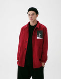 メスノウン(MASSNOUN) OBSERVER SINGLE WOOL COAT MFVCT002-RD