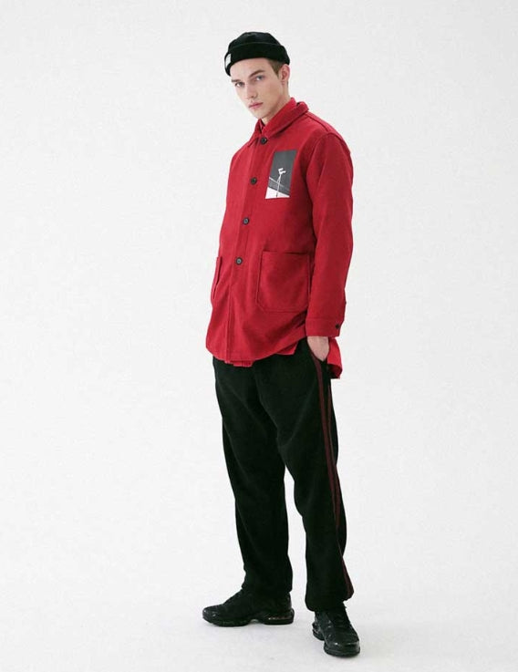 メスノウン(MASSNOUN) OBSERVER SINGLE WOOL COAT MFVCT002-RD