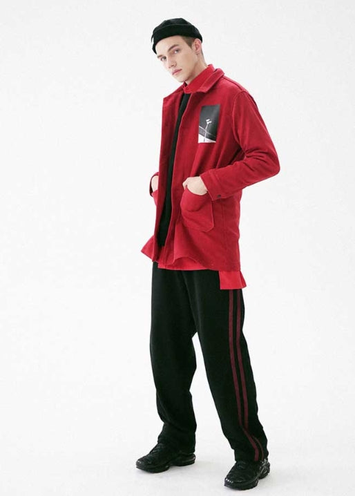 メスノウン(MASSNOUN) OBSERVER SINGLE WOOL COAT MFVCT002-RD