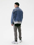 メスノウン(MASSNOUN) GLOBE SCOTCH LOGO COACH JACKET MFVJK003-BK