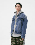 メスノウン(MASSNOUN) GLOBE SCOTCH LOGO COACH JACKET MFVJK003-BK