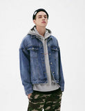 メスノウン(MASSNOUN) GLOBE SCOTCH LOGO COACH JACKET MFVJK003-BK