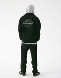 メスノウン(MASSNOUN) GLOBE SCOTCH LOGO COACH JACKET MFVJK003-BK