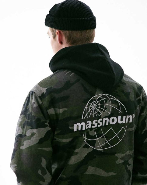メスノウン(MASSNOUN) GLOBE SCOTCH LOGO COACH JACKET MFVJK003-CM