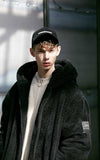 メスノウン(MASSNOUN) DOUBLE SOFT WOOL GASMASK JUMPER MFVPD001-BK