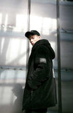 メスノウン(MASSNOUN) DOUBLE SOFT WOOL GASMASK JUMPER MFVPD001-BK