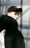 メスノウン(MASSNOUN) DOUBLE SOFT WOOL GASMASK JUMPER MFVPD001-BK
