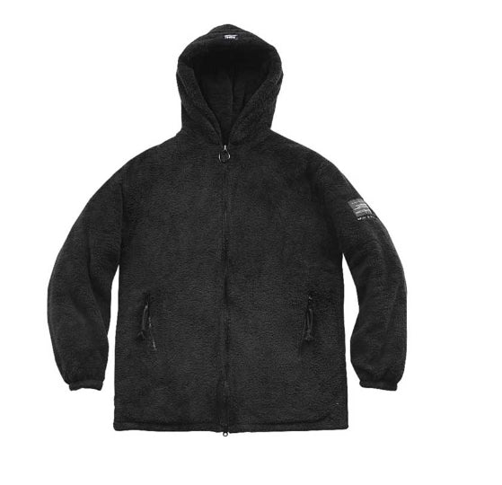 メスノウン(MASSNOUN) DOUBLE SOFT WOOL GASMASK JUMPER MFVPD001-BK