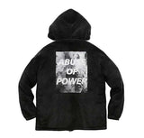 メスノウン(MASSNOUN) DOUBLE SOFT WOOL GASMASK JUMPER MFVPD001-BK