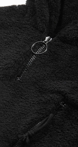 メスノウン(MASSNOUN) DOUBLE SOFT WOOL GASMASK JUMPER MFVPD001-BK