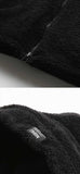 メスノウン(MASSNOUN) DOUBLE SOFT WOOL GASMASK JUMPER MFVPD001-BK