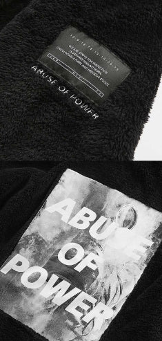 メスノウン(MASSNOUN) DOUBLE SOFT WOOL GASMASK JUMPER MFVPD001-BK