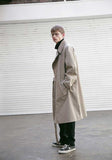 メスノウン(MASSNOUN) D OVERSIZED RAGLAN TRENCH COAT MSECT001-BG