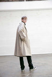 メスノウン(MASSNOUN) D OVERSIZED RAGLAN TRENCH COAT MSECT001-BG
