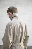 メスノウン(MASSNOUN) D OVERSIZED RAGLAN TRENCH COAT MSECT001-BG
