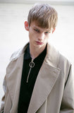 メスノウン(MASSNOUN) D OVERSIZED RAGLAN TRENCH COAT MSECT001-BG