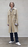 メスノウン(MASSNOUN) D-HIDEN SINGLE TRENCH COAT MFECT001-BG