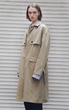 メスノウン(MASSNOUN) D-HIDEN SINGLE TRENCH COAT MFECT001-BG