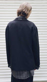 メスノウン(MASSNOUN) SB SINGLE OVERSIZED JACKET MFEJK001-BK