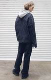 メスノウン(MASSNOUN) SB OVERSIZED DENIM JACKET MFEJK004-BK