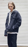 メスノウン(MASSNOUN) SB OVERSIZED DENIM JACKET MFEJK004-BK