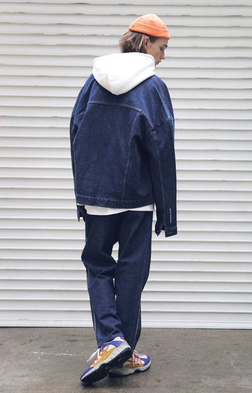 メスノウン(MASSNOUN) SB OVERSIZED DENIM JACKET MFEJK005-BL