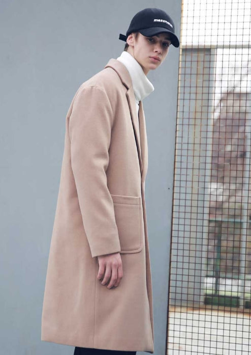 メスノウン(MASSNOUN) DROP SHOULDER OVERSIZED SINGLE COAT MFECT002-CM