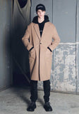 メスノウン(MASSNOUN) DROP SHOULDER OVERSIZED SINGLE COAT MFECT002-CM