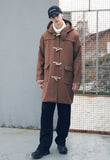 メスノウン(MASSNOUN) HEAVY OVERSIZED WOOL DUFFLE COAT MFECT004-BR