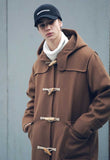 メスノウン(MASSNOUN) HEAVY OVERSIZED WOOL DUFFLE COAT MFECT004-BR
