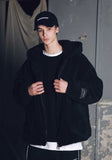 メスノウン(MASSNOUN) DOUBLE SOFT WOOL GASMASK II SHORT JUMPER MFEPD002-BK