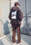 メスノウン(MASSNOUN) DOUBLE SOFT WOOL GASMASK II SHORT JUMPER MFEPD002-BR