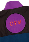 オーワイ(OY) LOGO FLEECE JUMPER - BLUE GREEN