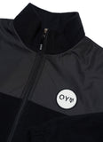 オーワイ(OY) LOGO FLEECE JUMPER - BLACK