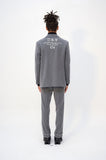 オーワイ(OY) TRIPLE LOGO BLAZER - GREY