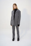 オーワイ(OY) TRIPLE LOGO BLAZER - GREY