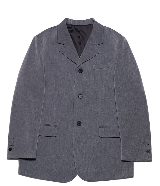 オーワイ(OY) TRIPLE LOGO BLAZER - GREY