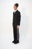 オーワイ(OY) TRIPLE LOGO BLAZER - BLACK