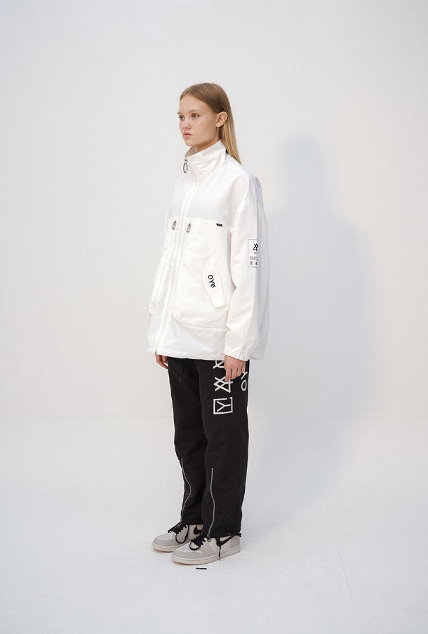 オーワイ(OY) ZIPPER JACKET - WHITE