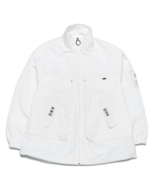 オーワイ(OY) ZIPPER JACKET - WHITE